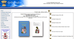 Desktop Screenshot of cheshire-heraldry.org.uk